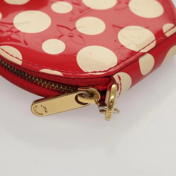 LOUIS VUITTON Vernis Dot Infinity Porte Monnaie Chapeau M91570 LV Auth BA1203 - Picture 16 of 16